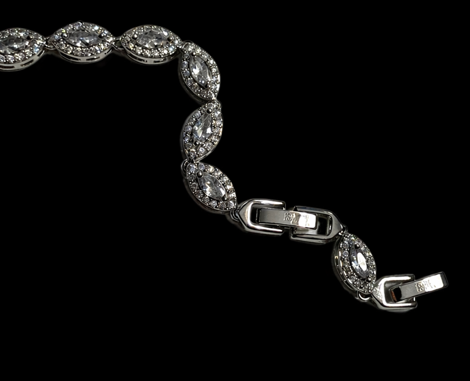 Key Jewelry Angel Eye Bracelet 7in+1.25in extension